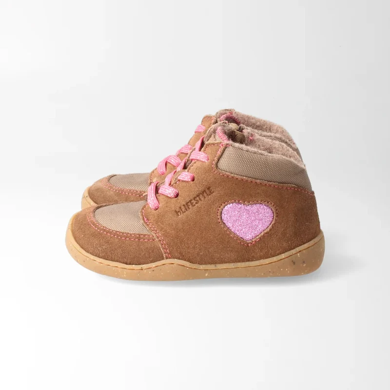 bLIFESTYLE Barfußschuh kodiakbärSTYLE KIDS taupe VT467110MV920-26