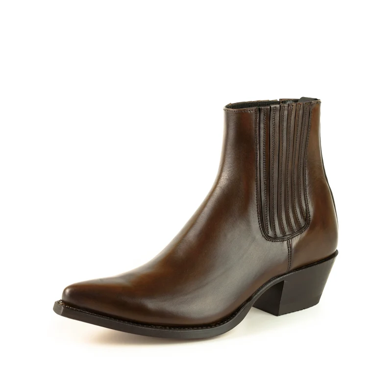 Urban Stiefeletten Damen 2496 Braunes Leder