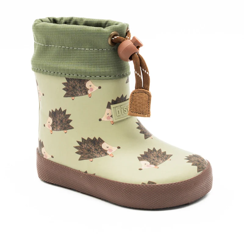 bisgaard Thermo Rubber Barfuß-Gummistiefel Igel - 92023-5136
