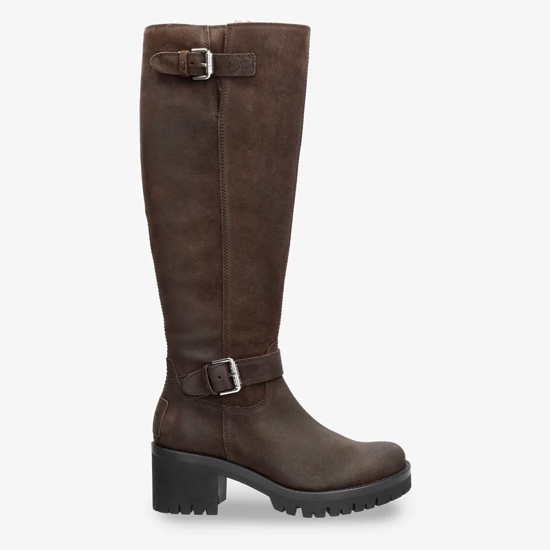 Phaedra B1 Velour Grass Marron