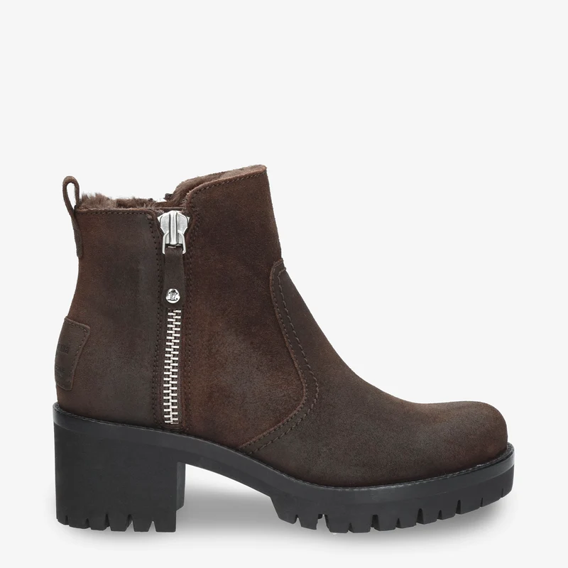 Pauline B22 Velour Grass Marron