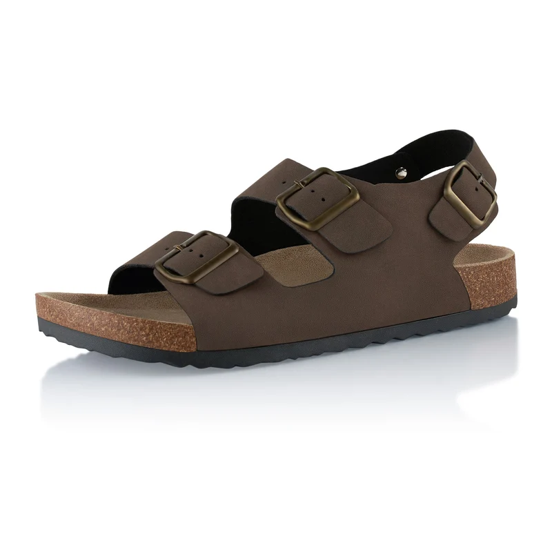 Sandalen mit Kork-Fußbett