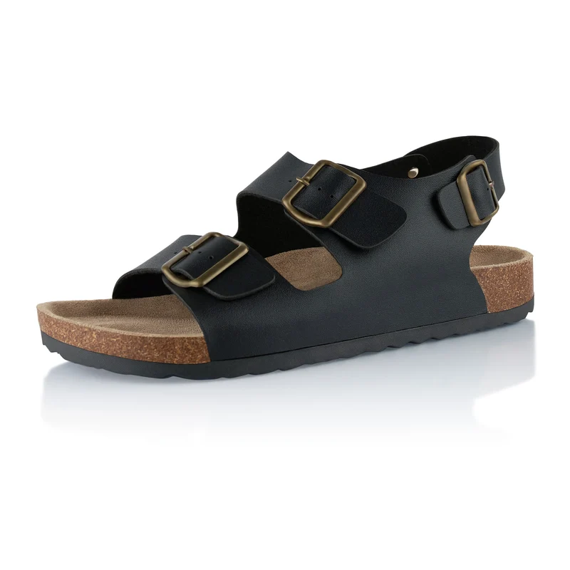 Sandalen mit Kork-Fußbett
