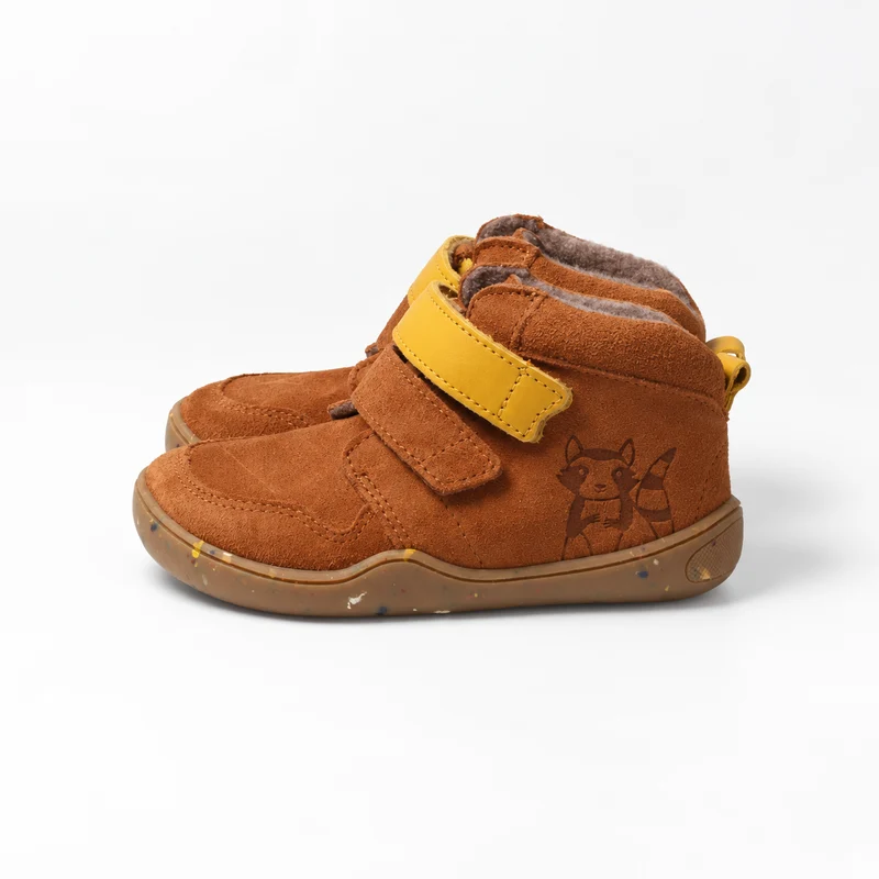 bLIFESTYLE streifenhörnchenSTYLE Barfußschuh – Haselnuss | Breit WBV156103MV910-24