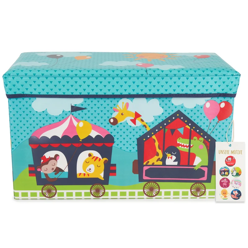 2in1 Staubox & Sitzbank Zirkus
