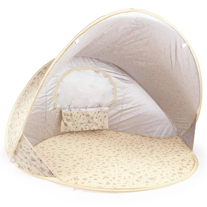 POP UP STRANDMUSCHEL VINTAGE FLOWERS