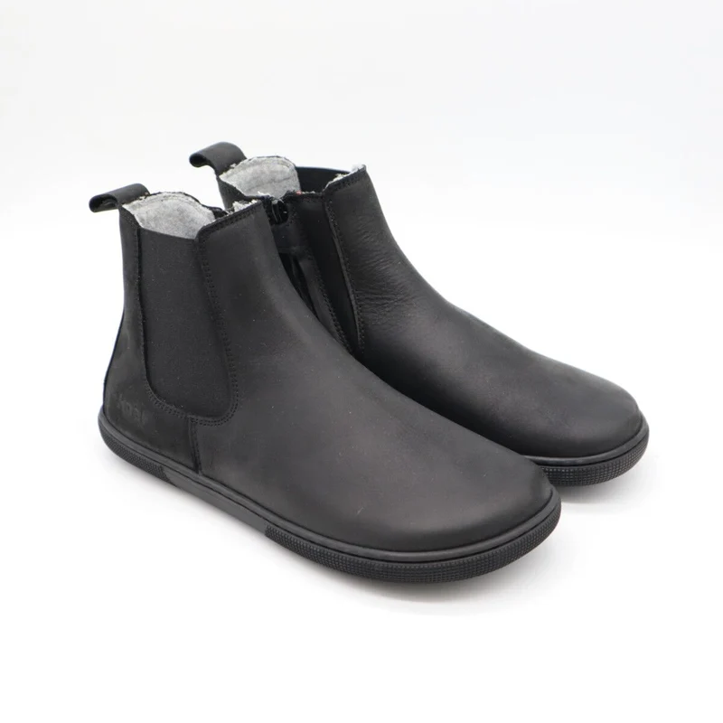 KOEL Barfuß-Stiefel Filas Merino – Schwarz (Damen)