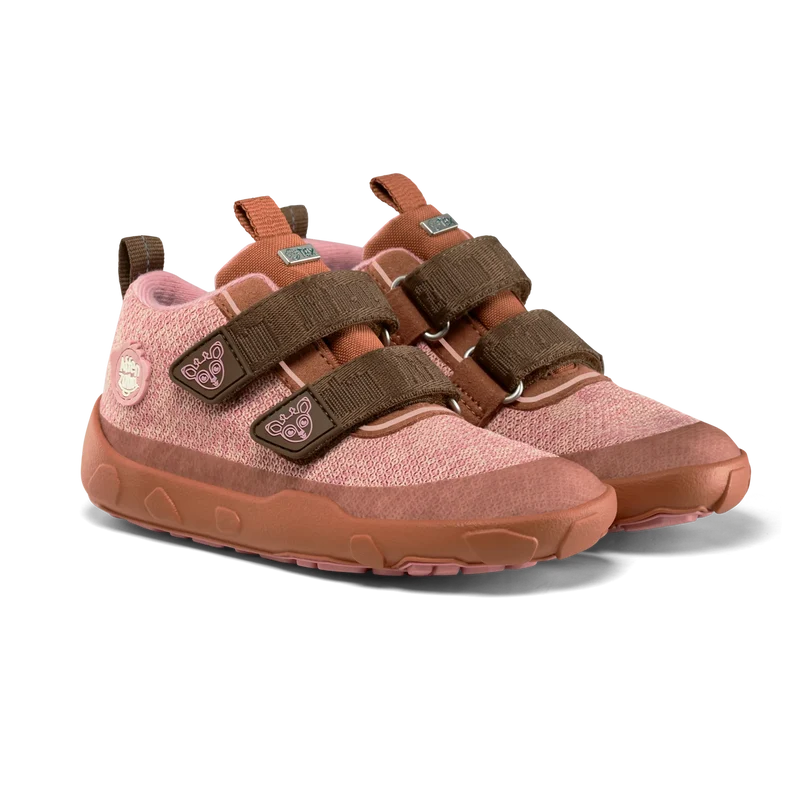 Affenzahn Übergangsschuh Knit Happy – Reh Pink