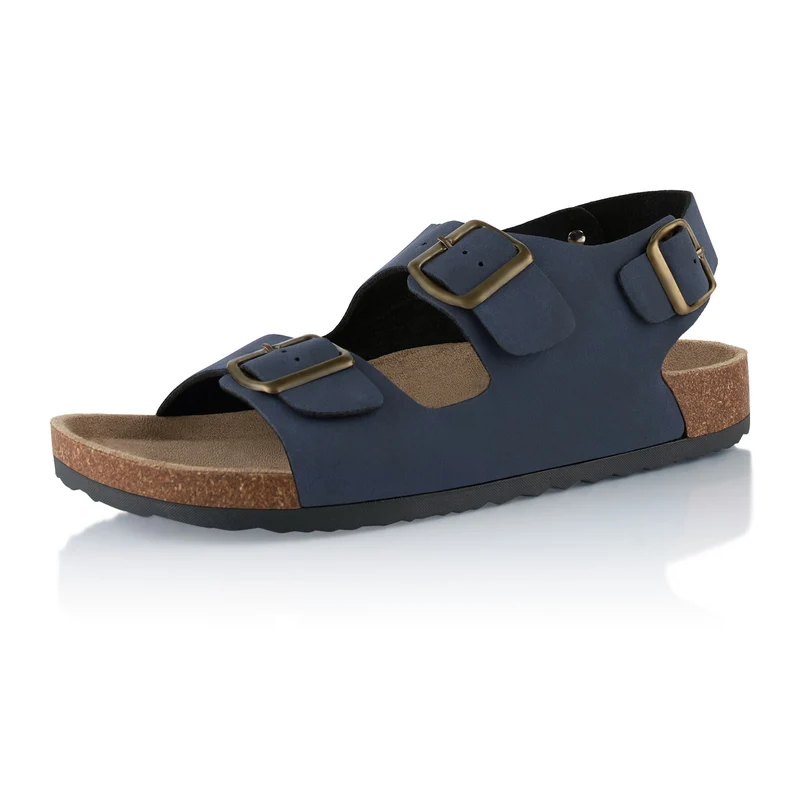 Sandalen mit Kork-Fußbett
