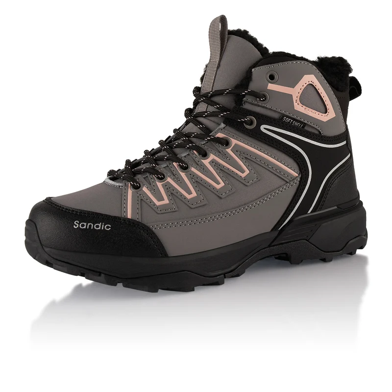 Winterstiefel Warm Gefütterte Softshell Wanderschuhe