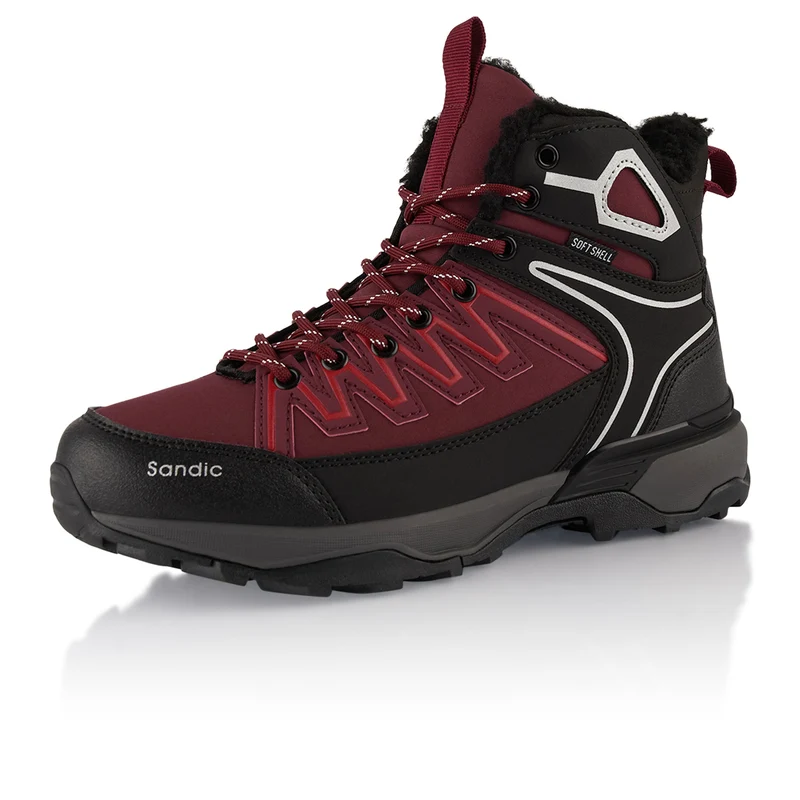 Winterstiefel Warm Gefütterte Softshell Wanderschuhe