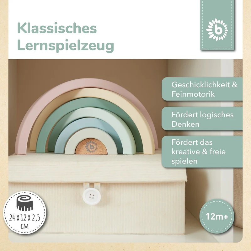 Regenbogen rose FSC®