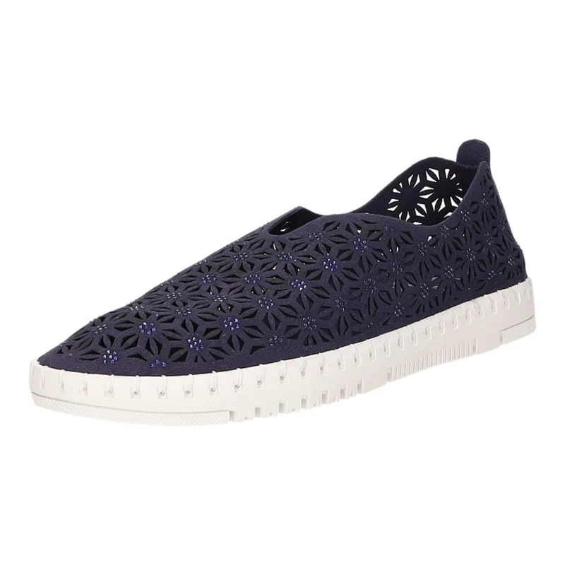 2GO Fashion Slipper/Kletthalbschuh luftdurchlässig (durchbrochenes/geflochtenes Obermaterial)