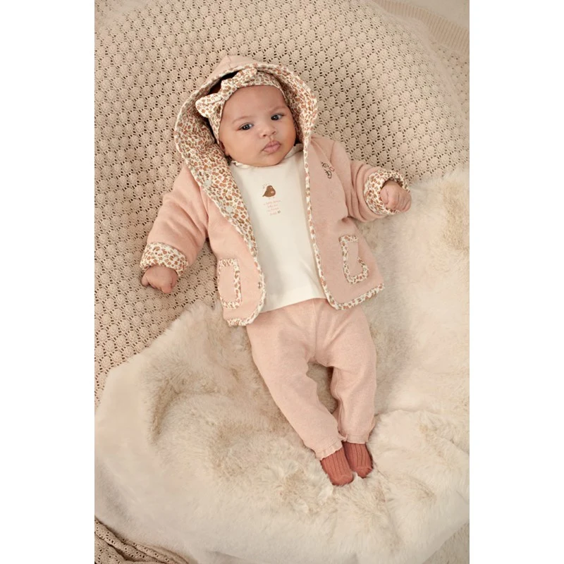 feetje Wendejacke mit Kapuze - Fall in Love 51800367 / 8381569 Pink Melange