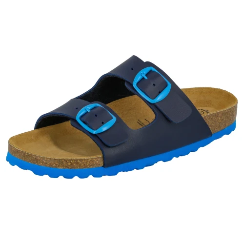 Lico Pantoffeln Bioline kids Marine/Blue