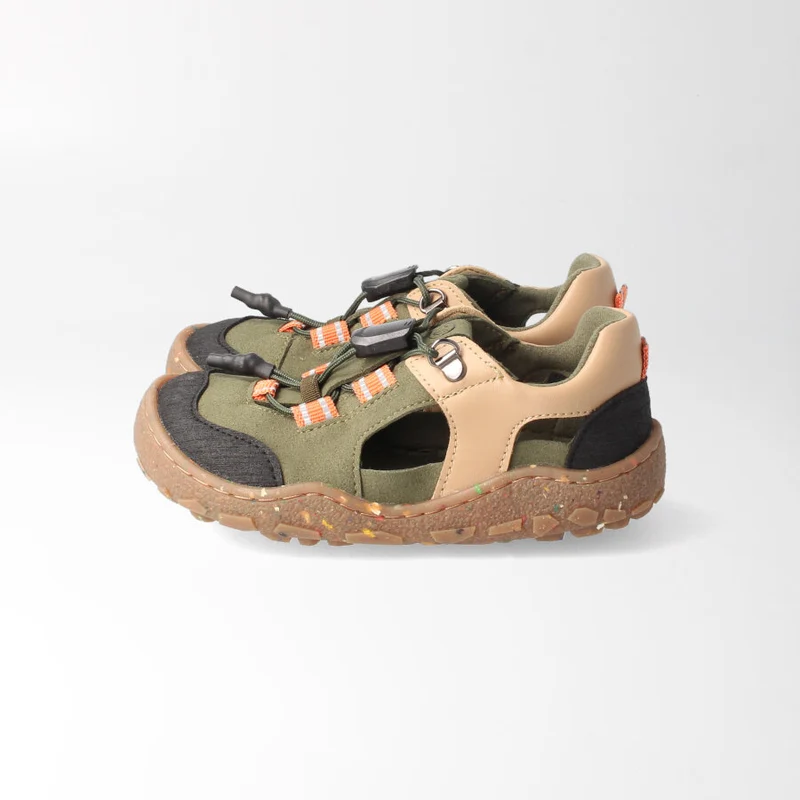 bLIFESTYLE Barfußschuh landschildkröteSTYLE – Khaki