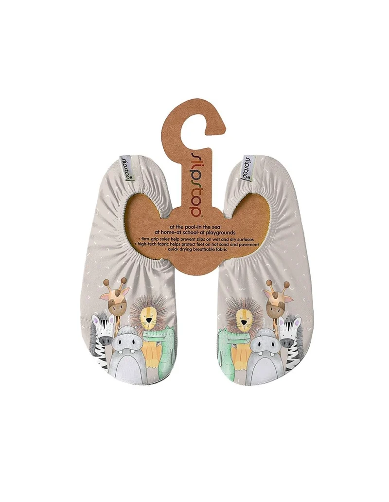 SlipStop Kinder Badeschuhe Say Cheese- Soft Sohle