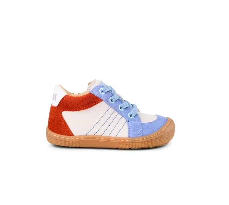 Koel Barefoot Dion Suede Aqua – Kinder Barfußschuhe aus Veloursleder