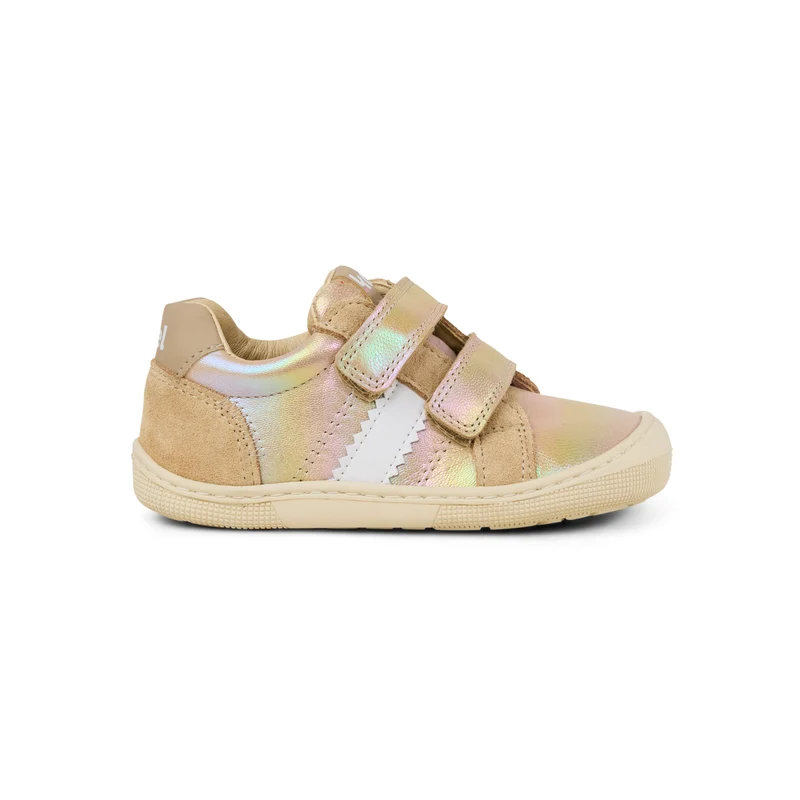 KOEL Denis Metallic 3.0 Gold – Lederschuh für breite Kinderfüße