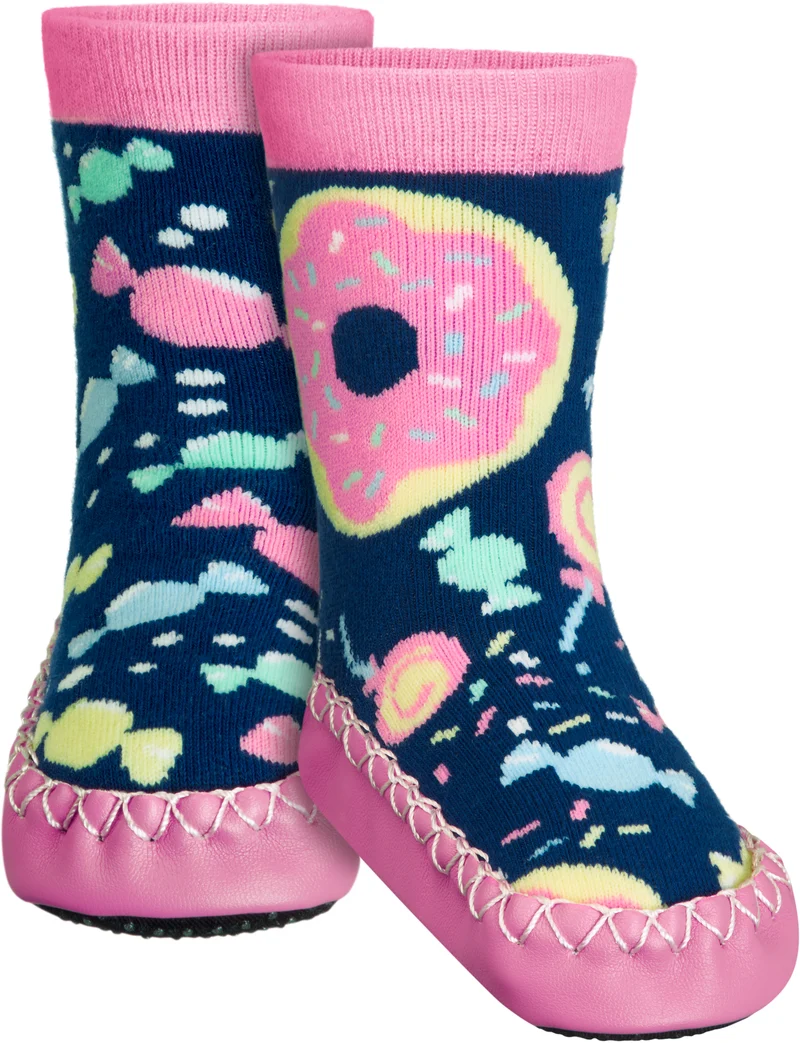 Kinder Antirutschsocken/ Hausschuh Bonbons