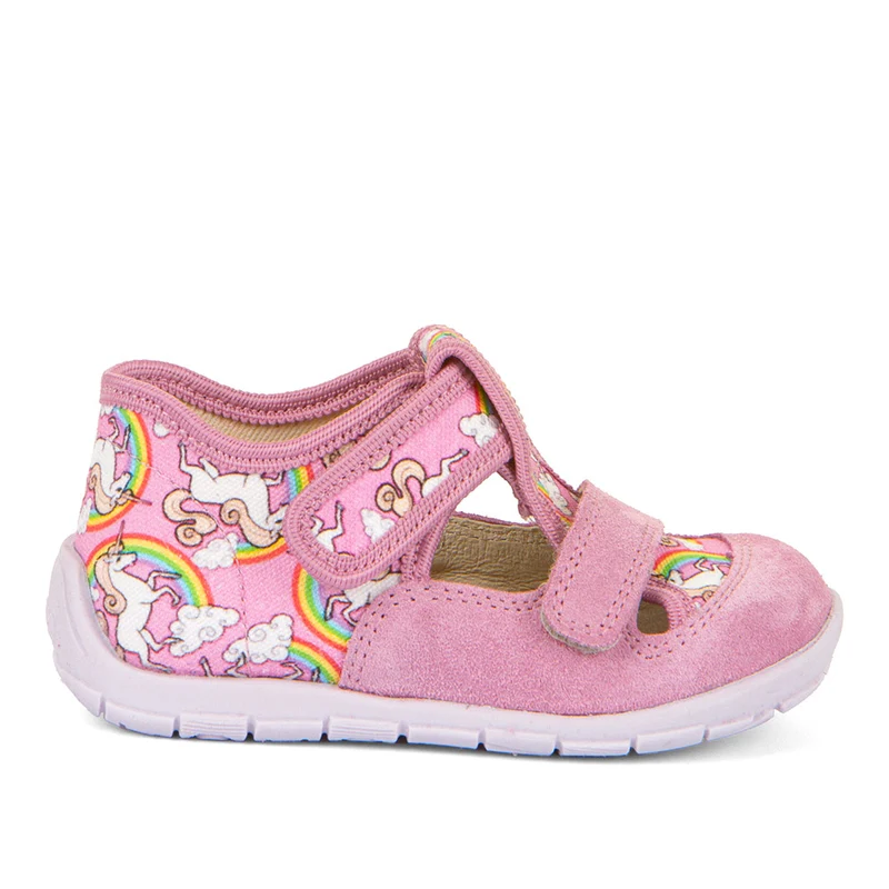 Classic Slippers White Pink
