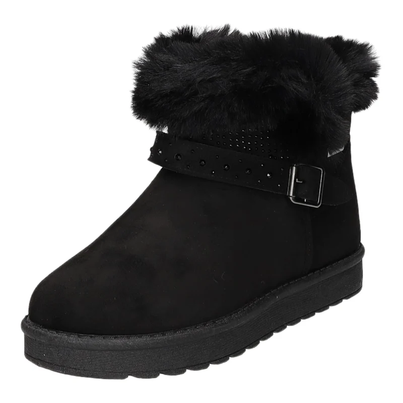 Tom Tailor Schlupf-/Klettstiefelette Warmfutter