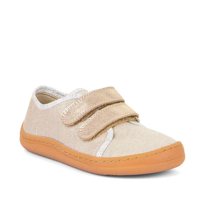 Froddo Barefoot Canvas Gold Shine