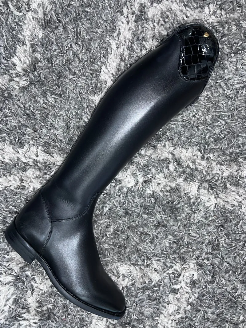 Bergamo Blk/Croco- 38XS 41/32