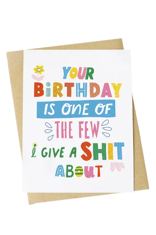 Your Birthday Is One - Card