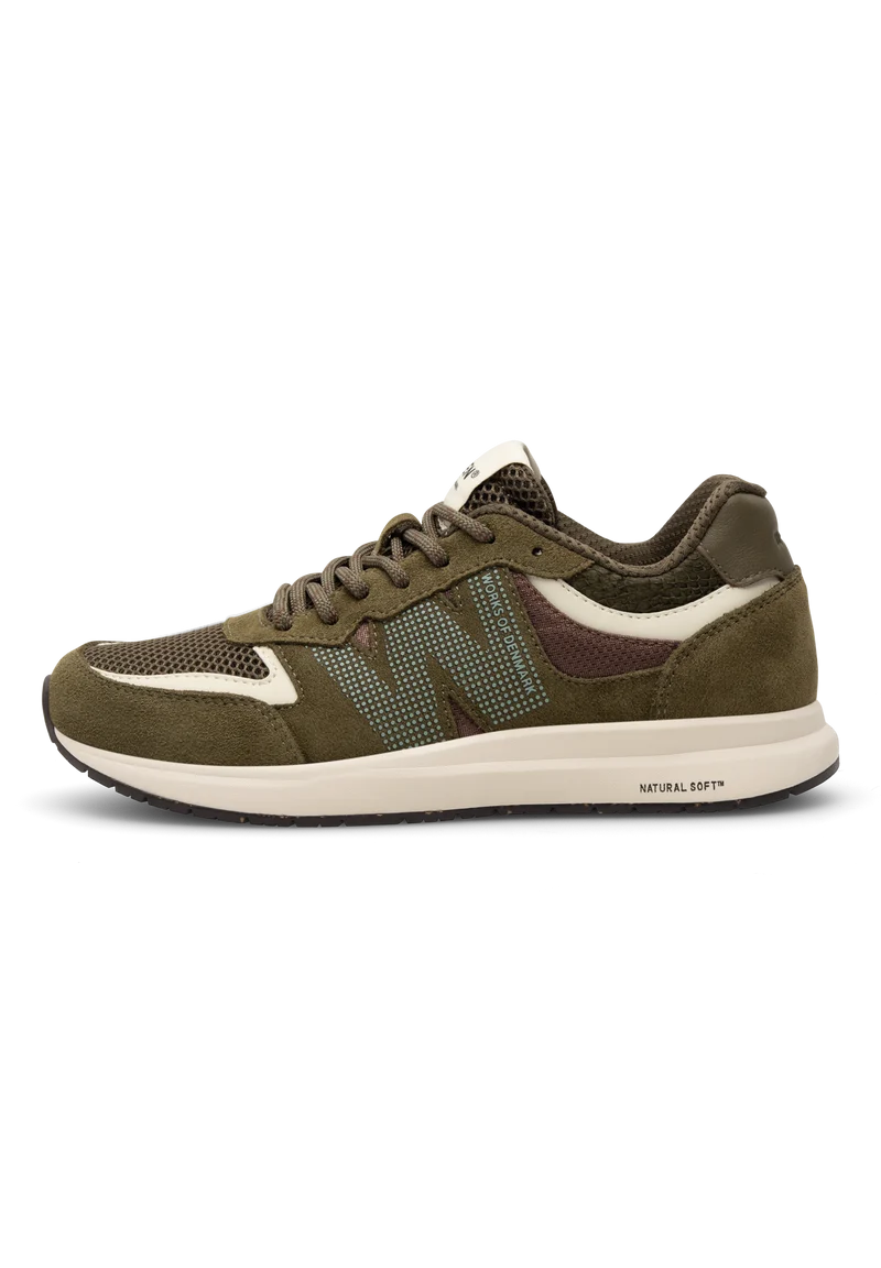 Rigmor Open Mesh - Dark Olive Multi
