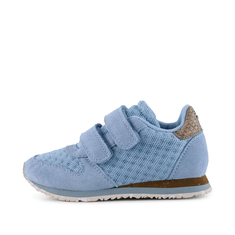 Ydun Suede Mesh Kids - Blue skies