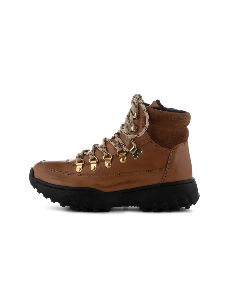 Iris Track Leather - Tan