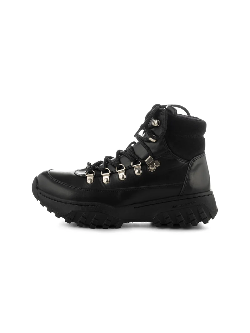 Iris Track Leather - Black