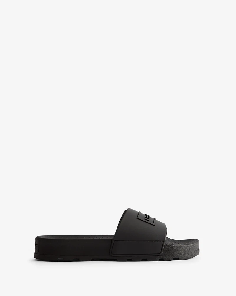 Silikon Badelatschen Schwarz (Unisex)