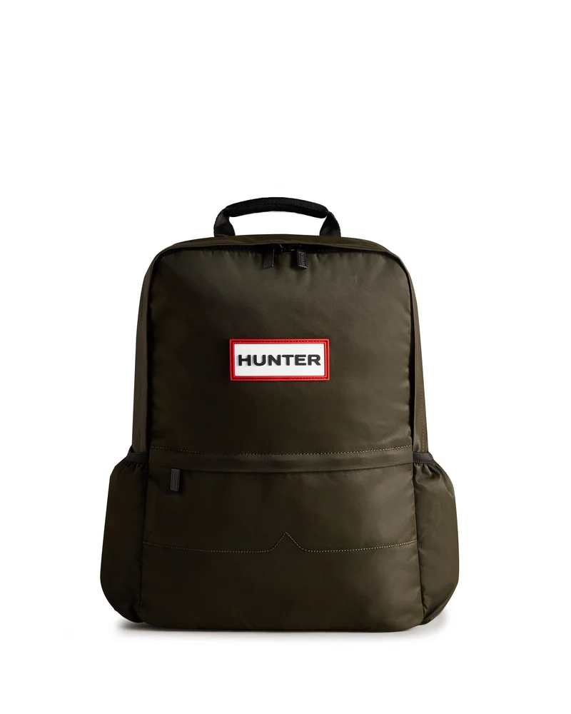 Nylon Rucksack Dunkelgrün