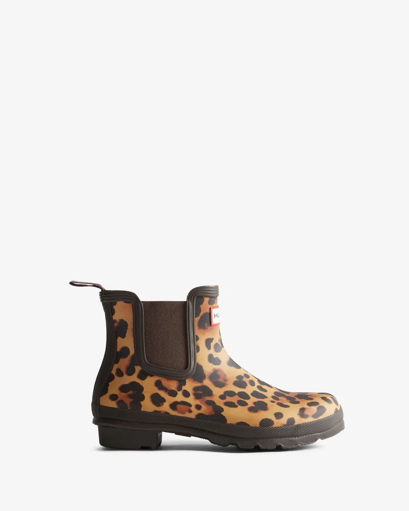Original Chelsea Gummistiefel Leopard Print (Damen)
