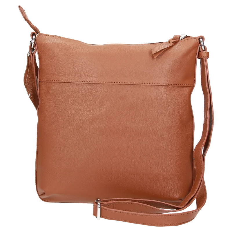 Crossbody Bag (M) - cognac