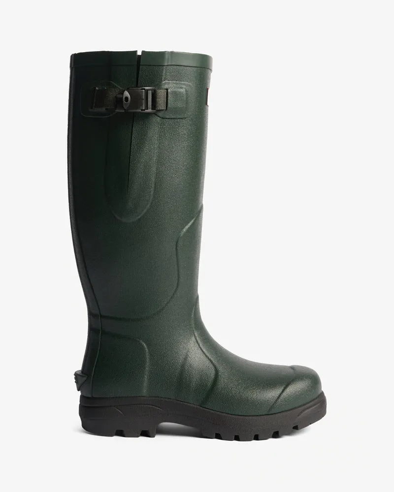Balmoral MKII Side Adjustable Wellington Gummistiefel Dunkelgrün (Unisex)