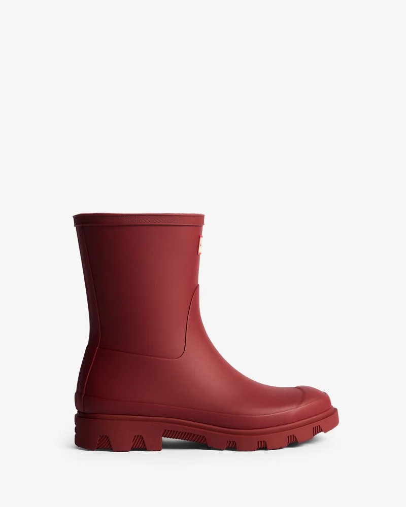 Downpour Short Wellington Gummistiefel Rot (Unisex)