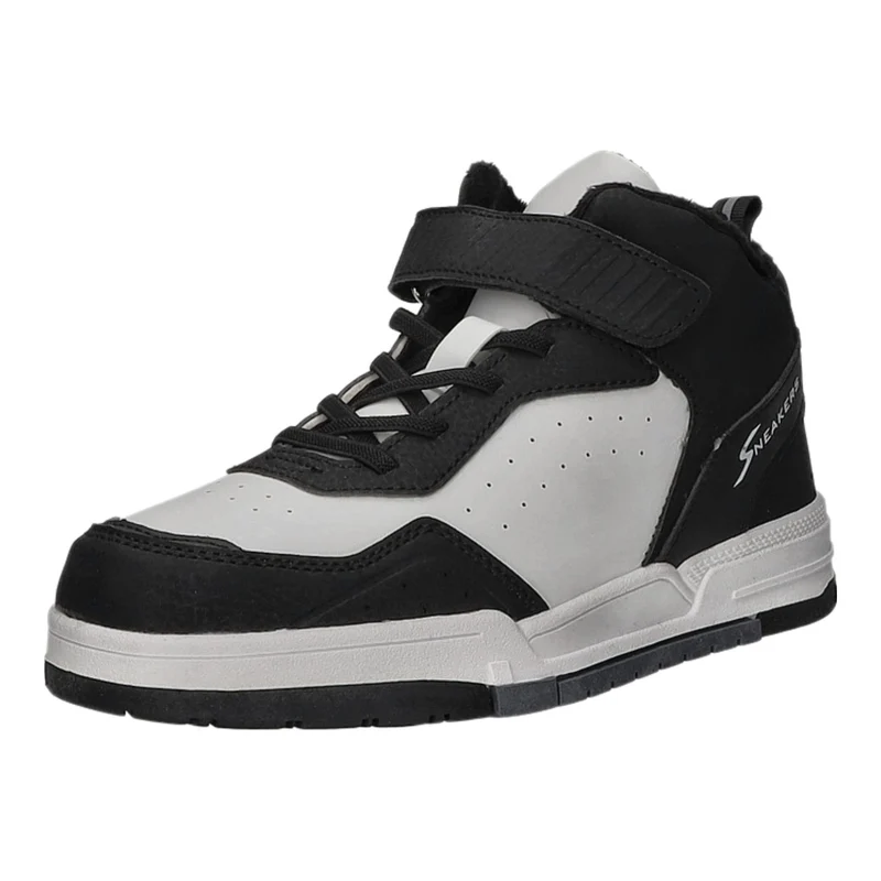Sneakers Schlupf-/Klettstiefelette Kaltfutter