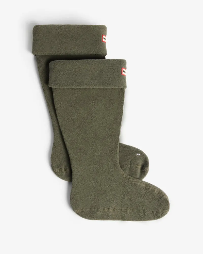 Downpour Fleece Tall Socken Grün (Unisex)