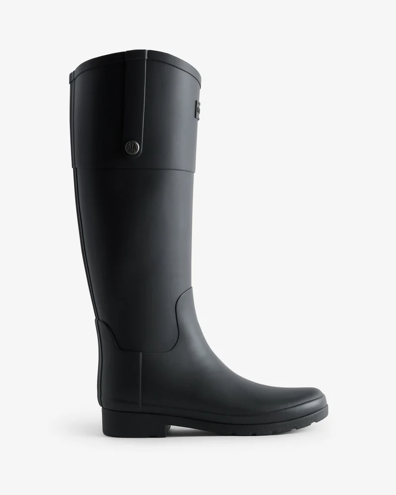 Refined Riding Tall Wellington Gummistiefel Schwarz (Damen)