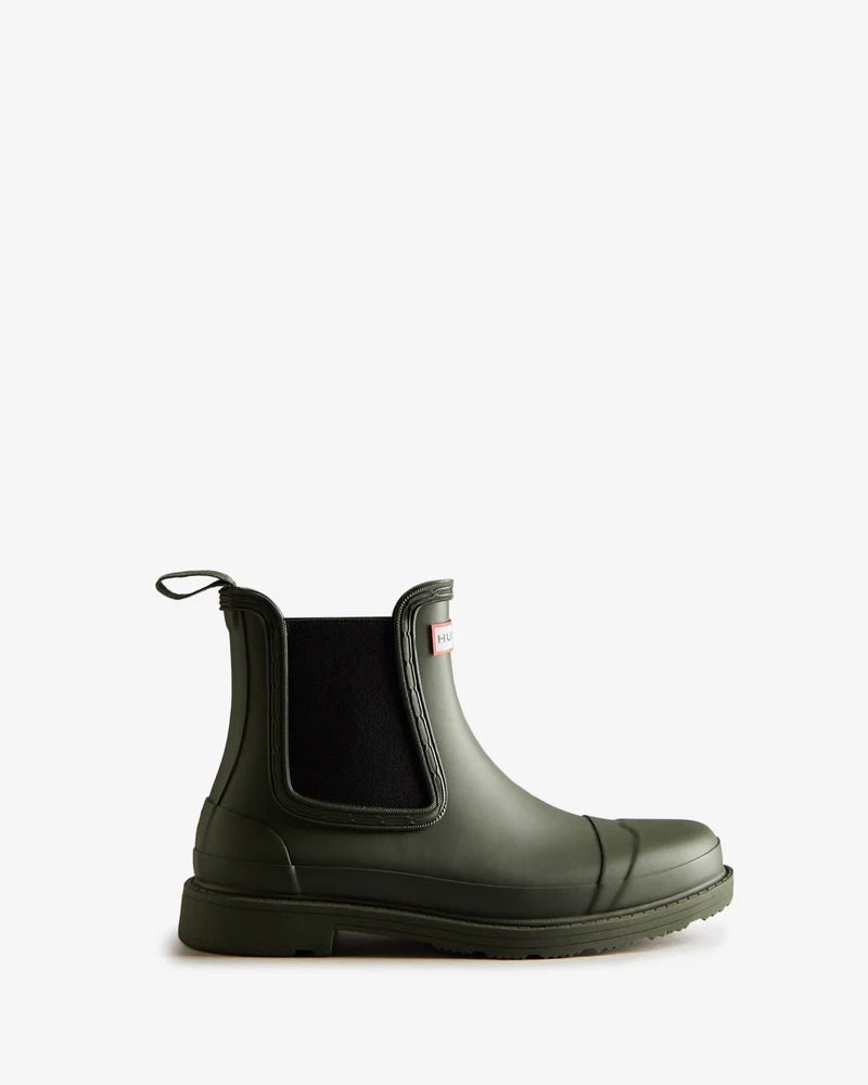 Commando Chelsea Gummistiefel Dunkelgrün (Damen)