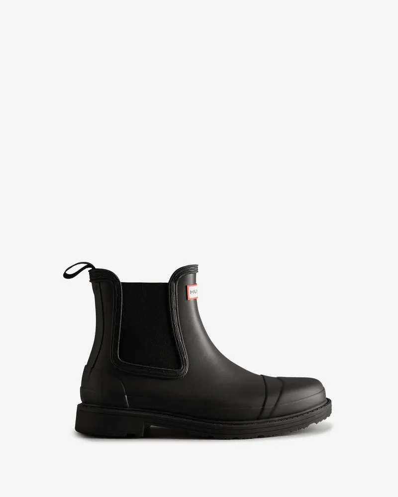 Commando Chelsea Gummistiefel Schwarz (Damen)