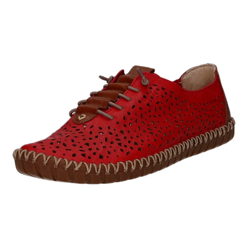 Rieker Slipper/Kletthalbschuh luftdurchlässig (durchbrochenes/geflochtenes Obermaterial)