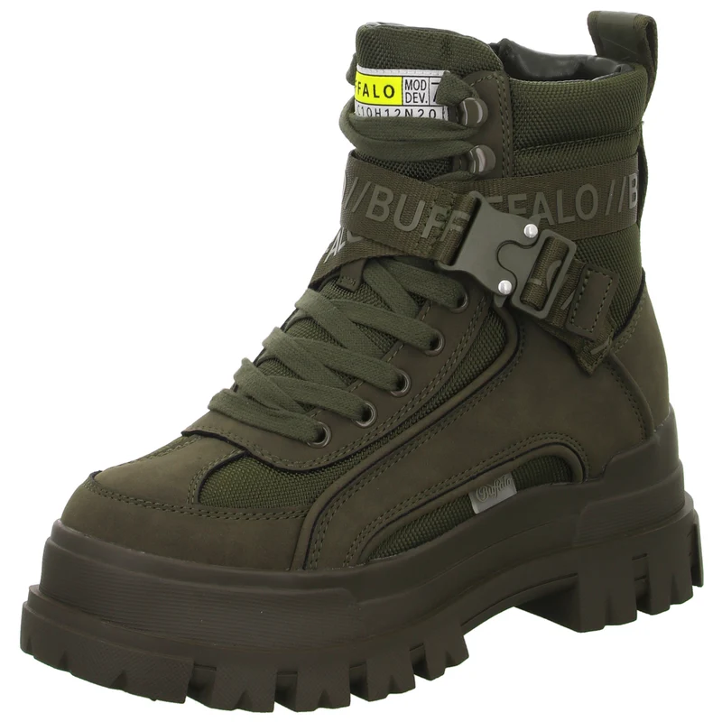 Buffalo Schnürstiefelette Kaltfutter bis 35mm Absatz (casual) ASPHA COM1 LACEUP MI