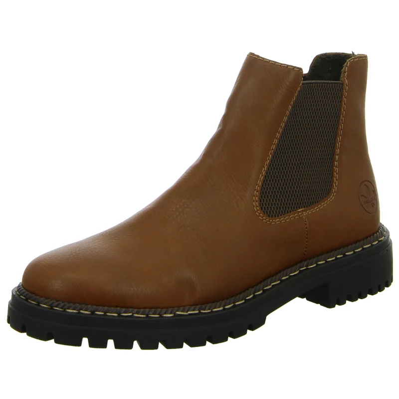 Rieker Schlupf-/Reißverschlußstiefelette Warmfutter bis 35mm Absatz (casual)