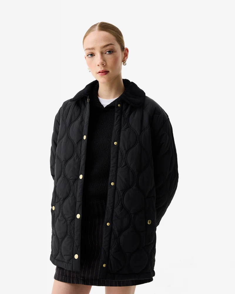 Witton Steppjacke Schwarz (Damen)