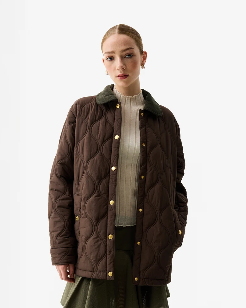 Witton Steppjacke Braun (Damen)