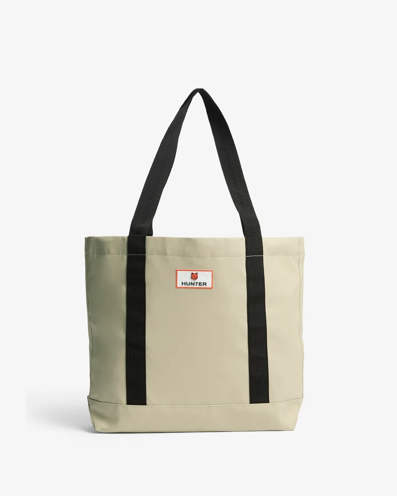MAISON KITSUNÉ x HUNTER Large Tote Bag Beige (Unisex)